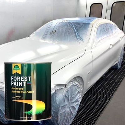 Fine Red Pearl 1K Acrylic Car Paint Spray 1k Topcoat Colors Auto Refinish
