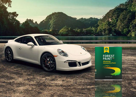 2K Anti Rust Automotive Paint Refinish , Anti UV White Spray Paint For Car