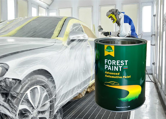 2K Anti Rust Automotive Paint Refinish , Anti UV White Spray Paint For Car